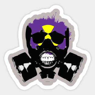 Gas Mask Sticker